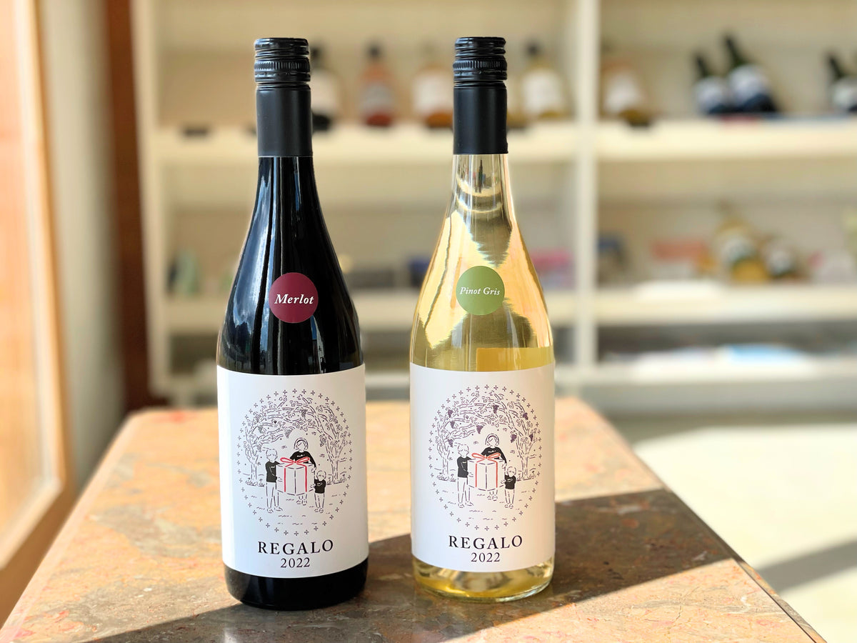 THREE PEAKS】ギフト可REGALO メルロ・ピノグリ（720ml）2本セット