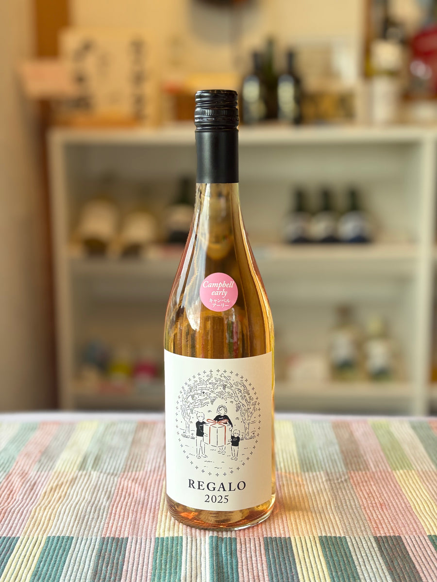 THREE PEAKS】REGALO2025（キャンベル）ロゼワイン／辛口／750ml（日本