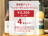 【クリスマス｜お歳暮｜年末年始｜4本セット】満足度アップ！「ハッピータイムコレクション」