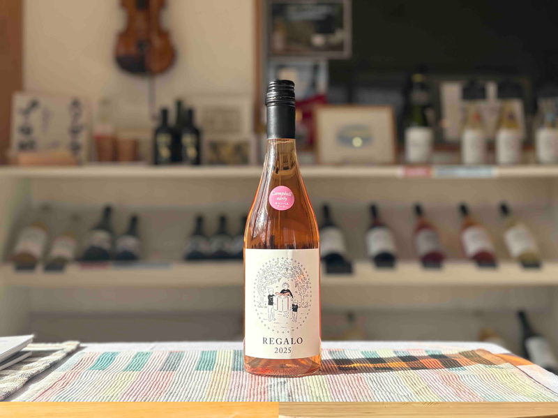 THREE PEAKS】REGALO2025（キャンベル）ロゼワイン／辛口／750ml（日本