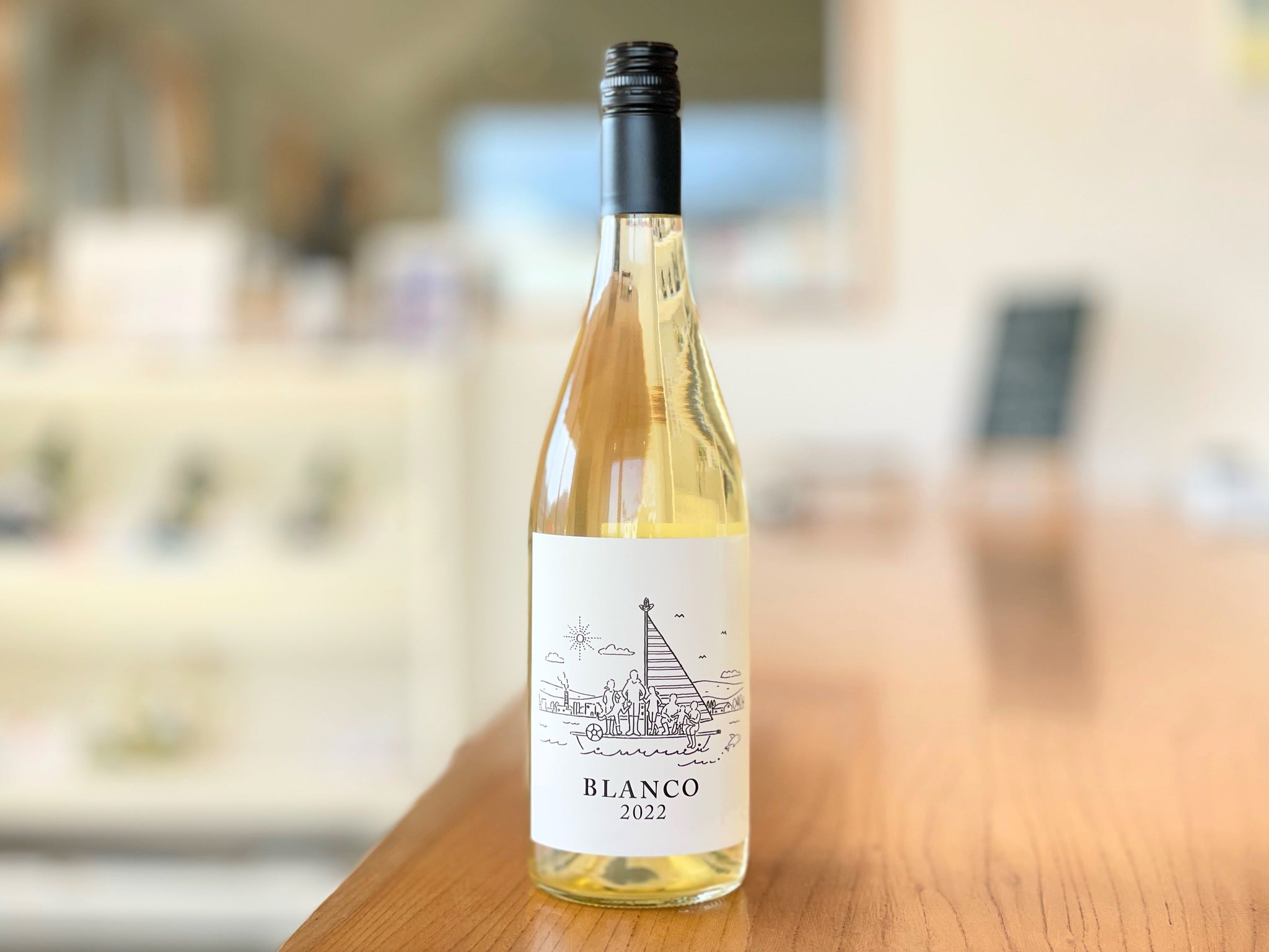 【白】BLANCO（750ml）自畑のぶどうで造る大船渡ブレンドワイン